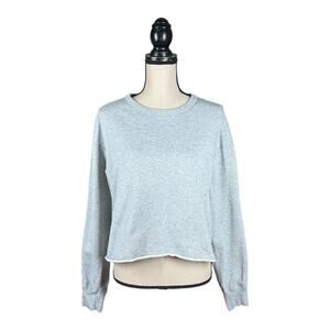 Reigning Champ “Whoop” Embroidered Cropped Sweatshirt